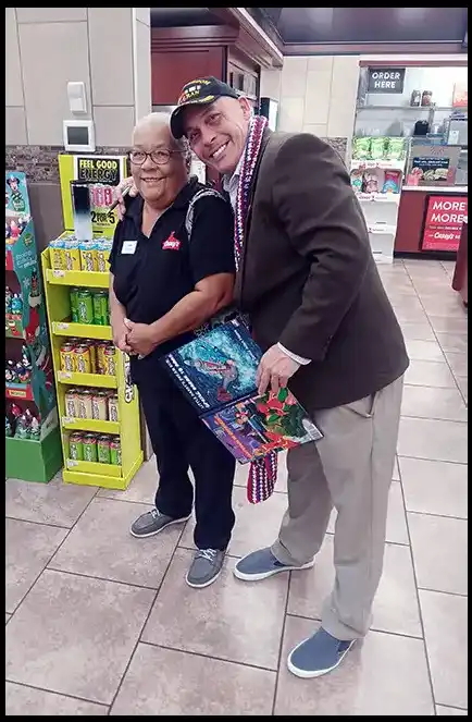 When the CEO and Veteran David Haave visited St Robert Military Base Ft Leonard Wood2023 -- David Haave